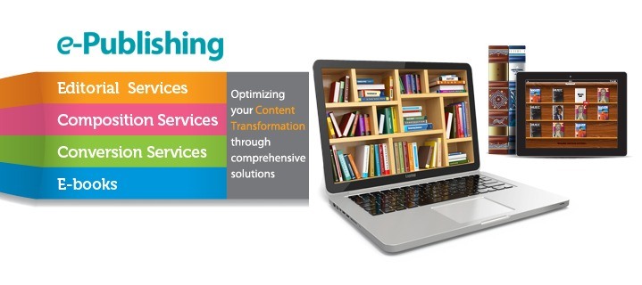 we offer e-Publishing services